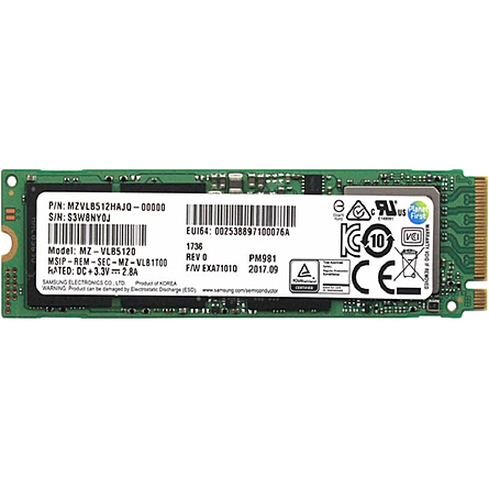 Ổ Cứng SSD SAMSUNG PM981 512GB NVMe M.2 PCIe Gen 3 x4 (MZVLB512HAJQ)