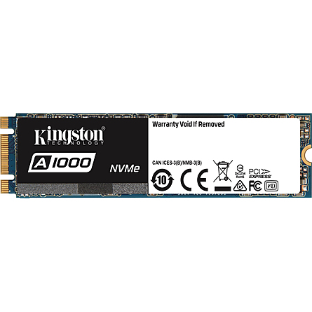 Ổ Cứng SSD Kingston A1000 480GB NVMe M.2 PCIe Gen 3 x2 (SA1000M8/480G)