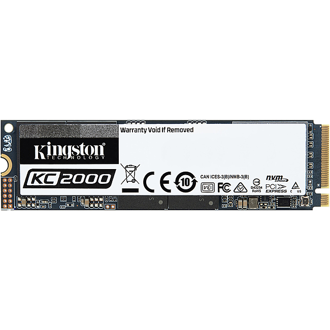Ổ Cứng SSD Kingston KC2000 250GB NVMe M.2 PCIe Gen 3 x4 (SKC2000M8/250G)