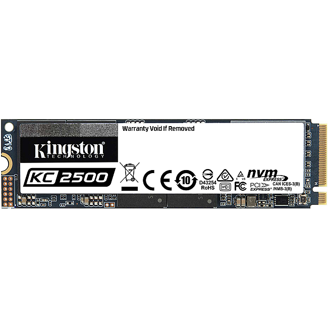 Ổ Cứng SSD Kingston KC2500 2TB NVMe M.2 PCIe Gen 3 x4 (SKC2500M8/2000G)