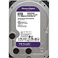 Ổ Cứng Camera WD Purple 6TB SATA 5400RPM 64MB Cache 3.5" (WD60PURZ)