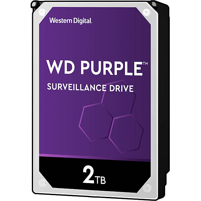 Ổ Cứng Camera WD Purple 2TB SATA 5400RPM 64MB Cache 3.5" (WD20PURX)