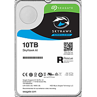 Ổ Cứng Camera Seagate SkyHawk AI 10TB SATA 7200RPM 256MB Cache 3.5" (ST10000VE0008)