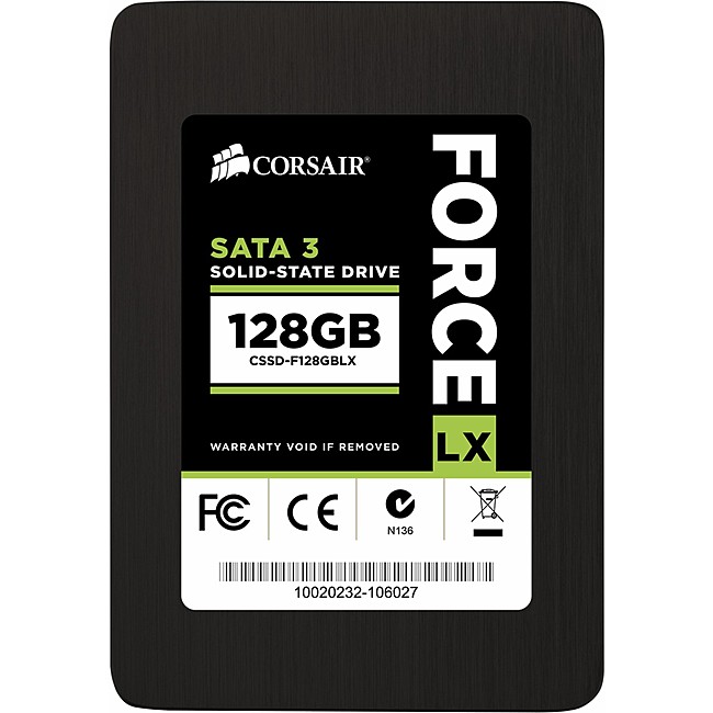 Ổ Cứng SSD Corsair Force LX 128GB SATA 2.5" (CSSD-F128GBLX)