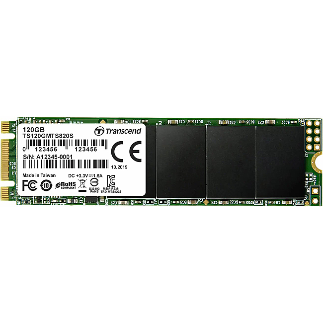 Ổ Cứng SSD Transcend 820S 120GB SATA M.2 2280 (TS120GMTS820S)