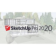 Phần Mềm Ứng Dụng SketchUp Pro 2020 Single User 1 Year (LICCOM20)