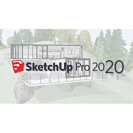 Phần Mềm Ứng Dụng SketchUp Pro 2020 Single User 1 Year (LICCOM20)