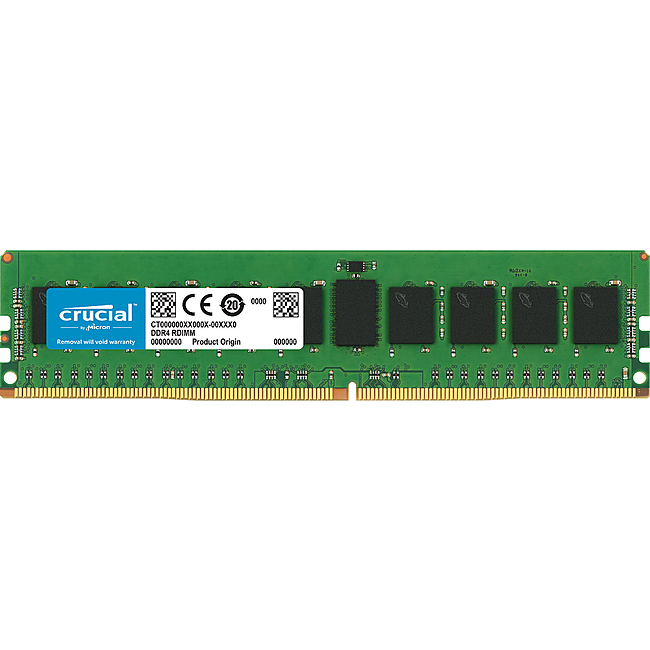 RAM Server Crucial 32GB (1x32GB) DDR4 ECC 2666MHz (CT32G4RFD4266)
