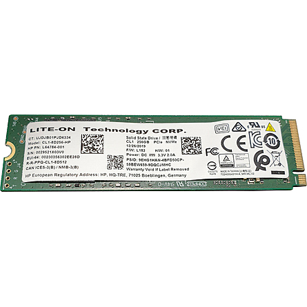 Ổ Cứng SSD LiteOn 256GB NVMe M.2 PCIe Gen 3 x4 (CL1-8D256-HP | L64784-001)