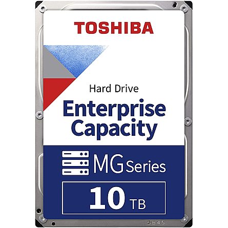 Ổ Cứng HDD 3.5" Toshiba 10TB SATA 7200RPM 256MB Cache (MG06ACA10TE)