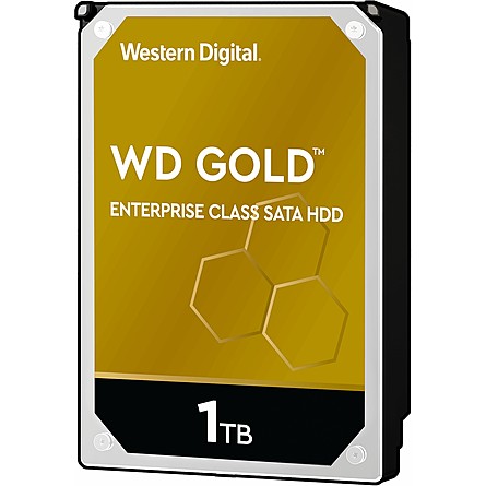 Ổ Cứng HDD 3.5" WD Gold 1TB SATA 7200RPM 128MB Cache (WD1005FBYZ)