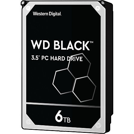 Ổ Cứng HDD 3.5" WD Black 6TB SATA 7200RPM 256MB Cache (WD6003FZBX)