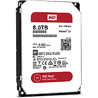 Ổ Cứng HDD 3.5" WD Red 8TB NAS SATA 5400RPM 128MB Cache (WD80EFZX)
