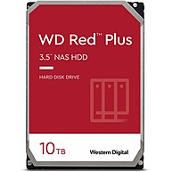 Ổ Cứng HDD 3.5" WD Red Plus 10TB NAS SATA 5400RPM 256MB Cache (WD101EFAX)