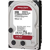 Ổ Cứng HDD 3.5" WD Red 3TB NAS SATA 5400RPM 256MB Cache (WD30EFAX)