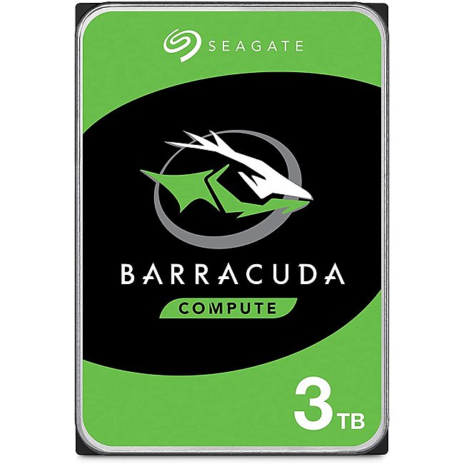 Ổ Cứng HDD 3.5" Seagate BarraCuda 3TB SATA 7200RPM 64MB Cache (ST3000DM008)