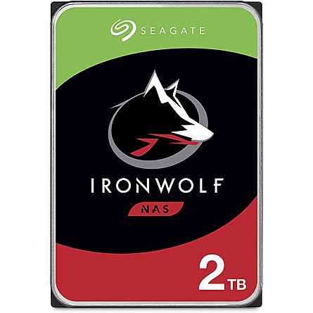 Ổ Cứng HDD 3.5" Seagate IronWolf 2TB NAS SATA 5900RPM 64MB Cache (ST2000VN004)