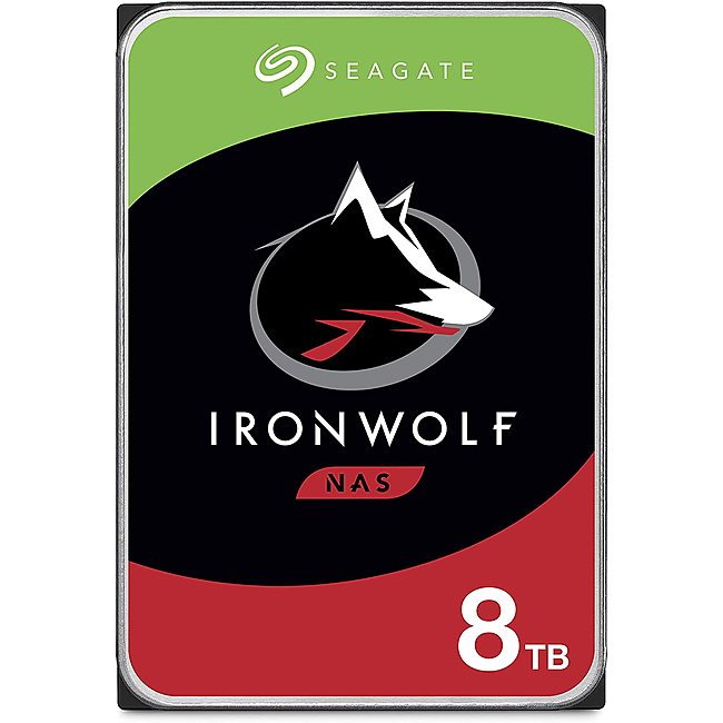 Ổ Cứng HDD 3.5" Seagate IronWolf 8TB NAS SATA 7200RPM 256MB Cache (ST8000VN004)