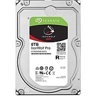 Ổ Cứng HDD 3.5" Seagate IronWolf Pro 6TB NAS SATA 7200RPM 256MB Cache (ST6000NE0023)