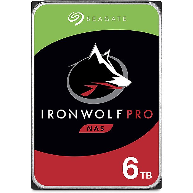 Ổ Cứng HDD 3.5" Seagate IronWolf Pro 6TB NAS SATA 7200RPM 256MB Cache (ST6000NE000)