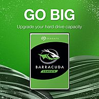 Ổ Cứng HDD 3.5" Seagate BarraCuda 6TB SATA 5400RPM 256MB Cache (ST6000DM003)