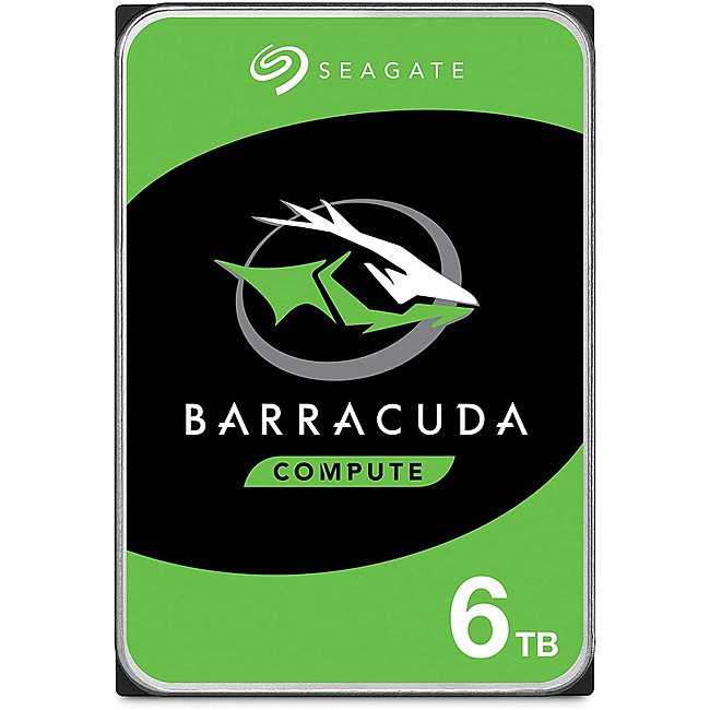 Ổ Cứng HDD 3.5" Seagate BarraCuda 6TB SATA 5400RPM 256MB Cache (ST6000DM003)