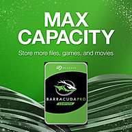 Ổ Cứng HDD 3.5" Seagate BarraCuda Pro 4TB SATA 7200RPM 128MB Cache (ST4000DM006)