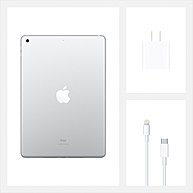 Máy Tính Bảng Apple iPad 2020 8th-Gen 128GB 10.2-Inch Wifi Silver (MYLE2ZA/A)