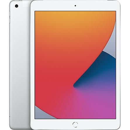 Máy Tính Bảng Apple iPad 2020 8th-Gen 32GB 10.2-Inch Wifi Cellular Silver (MYMJ2ZA/A)