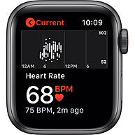 Đồng Hồ Thông Minh Apple Watch SE GPS + Cellular 40mm Space Gray Viền Nhôm Dây Cao Su (MYED2VN/A)