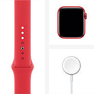 Đồng Hồ Thông Minh Apple Watch Series 6 GPS + Cellular 40mm (PRODUCT) Red Viền Nhôm Dây Cao Su (M06R3VN/A)
