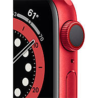 Đồng Hồ Thông Minh Apple Watch Series 6 GPS + Cellular 40mm (PRODUCT) Red Viền Nhôm Dây Cao Su (M06R3VN/A)