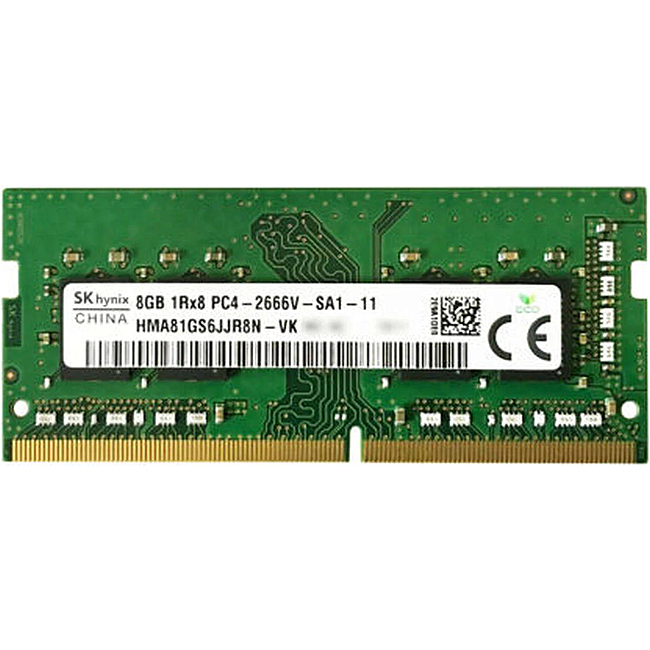 Ram Laptop SK Hynix 8GB (1x8GB) DDR4 2666MHz (HMA81GS6JJR8N-VK)