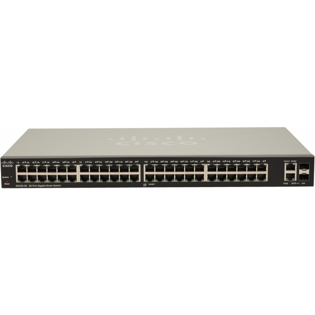 Cisco SG200-50 50-Port Gigabit Smart Switch (SLM2048T-EU) Cisco SG200-50 50-Port Gigabit Smart Switch (SLM2048T-EU)