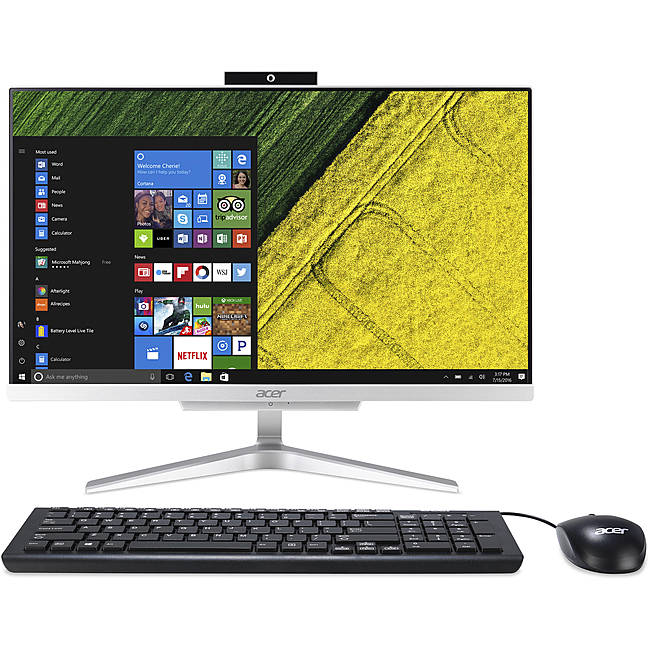 Máy Tính Đồng Bộ Acer Aspire C22-865 Core i3-8130U/4GB DDR4/1TB HDD + 128GB SSD/21.5" Full HD/Win 10 Home SL (DQ.BBRSV.004)