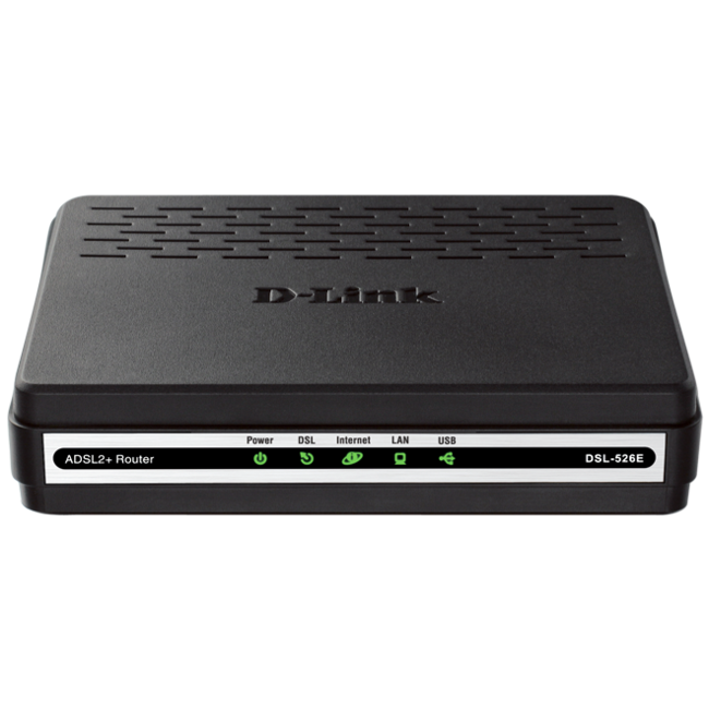 Thiết Bị Modem Wifi D-Link ADSL2+ Ethernet-USB Combo Router (DSL-526E)