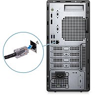 Máy Tính Để Bàn Dell OptiPlex 3080 MT Core i3-10100/4GB DDR4/256GB SSD PCIe/Fedora (42OT3080012)