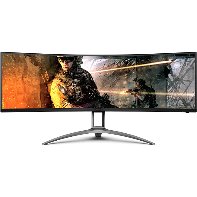 Màn Hình Máy Tính AOC Agon AG493UCX/74 49" VA 2K Dual WQHD 120Hz Curved 1800R