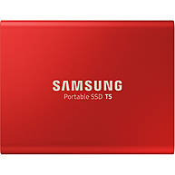 Ổ Cứng Di Động SAMSUNG T5 500GB SSD USB 3.1 Gen 2 Red (MU-PA500R/WW)