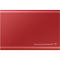 Ổ Cứng Di Động SAMSUNG T7 2TB SSD USB 3.2 Gen 2 Metallic Red (MU-PC2T0R/WW)
