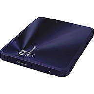 Ổ Cứng Di Động WD My PassPort Ultra Metal Edition 1TB USB 3.0 Blue-Black (WDBTYH0010BBA)