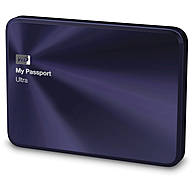 Ổ Cứng Di Động WD My PassPort Ultra Metal Edition 2TB USB 3.0 Blue-Black (WDBEZW0020BBA)
