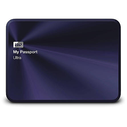 Ổ Cứng Di Động WD My PassPort Ultra Metal Edition 2TB USB 3.0 Blue-Black (WDBEZW0020BBA)