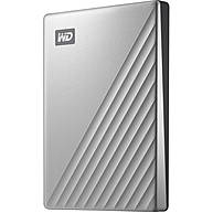 Ổ Cứng Di Động WD My Passport Ultra 4TB USB Type-C Silver (WDBFTM0040BSL-WESN)