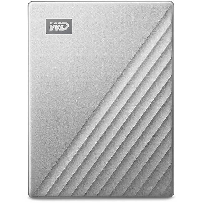 Ổ Cứng Di Động WD My Passport Ultra 4TB USB Type-C Silver (WDBFTM0040BSL-WESN)