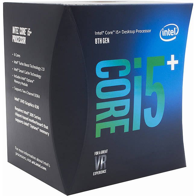 CPU Máy Tính Intel Core i5-8600 6C/6T 3.10GHz Up to 4.30GHz 9MB Cache UHD 630 (LGA 1151)