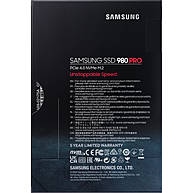 Ổ Cứng SSD SAMSUNG 980 PRO 250GB PCIe 4.0 NMVe M.2 V-NAND 512MB Cache (MZ-V8P250BW)