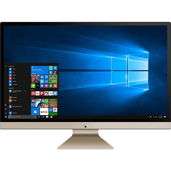 Máy Tính Đồng Bộ Asus Vivo V272UAT-BA030T Core i7-8550U/4GB DDR4/1TB HDD + 128GB SSD/27" Full HD Touch/Win 10 Home SL