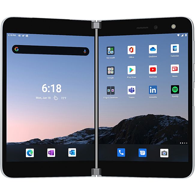 Microsoft Surface Duo Qualcomm Snapdragon 855/6GB DRAM/256GB UFS 3.0/Cảm Ứng/Android 10