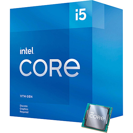 CPU Máy Tính Intel Core i5-11400F 6C/12T 2.60GHz Up to 4.40GHz 12MB Cache (LGA 1200)